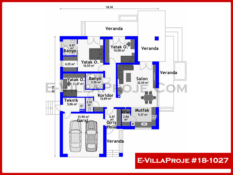 Ev Villa Proje #18 - 1027