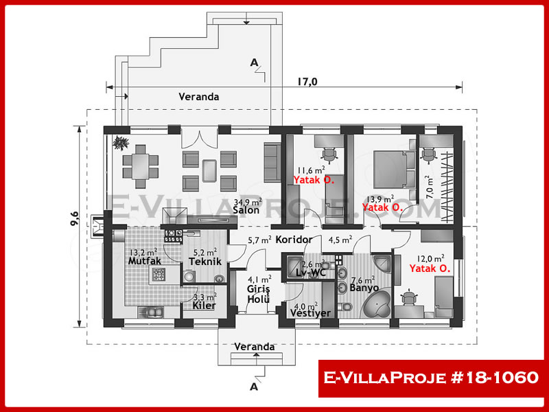 Ev Villa Proje #18 - 1060