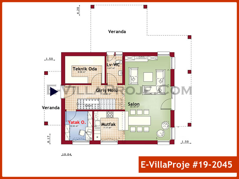Ev Villa Proje #19 - 2045