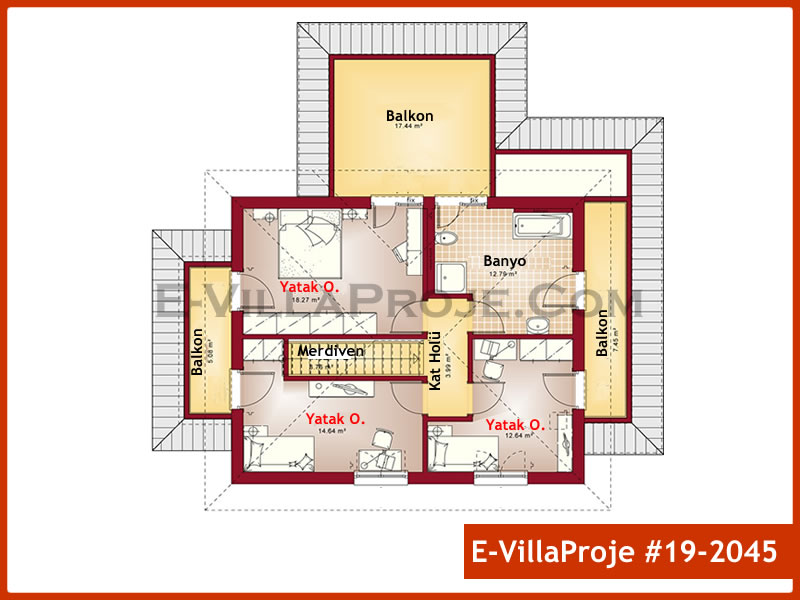Ev Villa Proje #19 - 2045