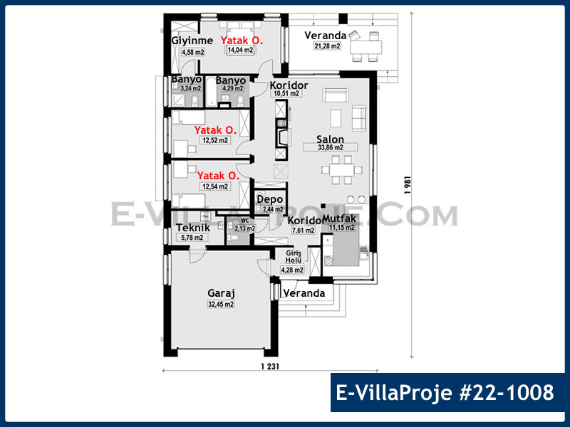 Ev Villa Proje #22 - 1008