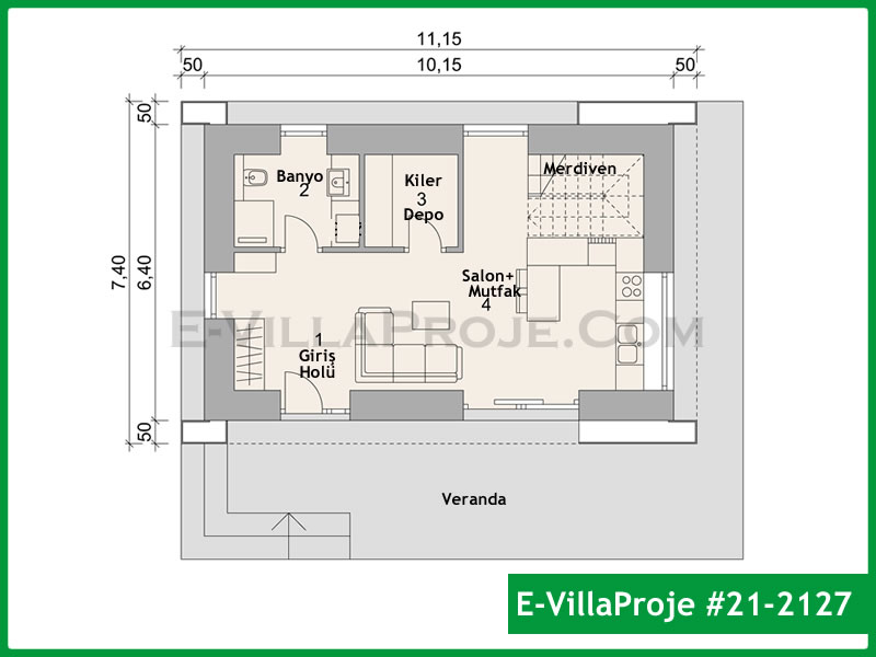 Ev Villa Proje #21 - 2127