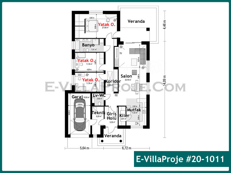 Ev Villa Proje #20 - 1011