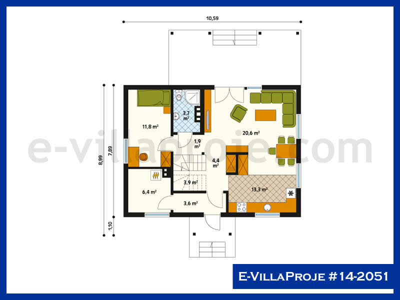 Ev Villa Proje #14 - 2052