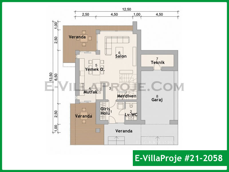 Ev Villa Proje #21 - 2058