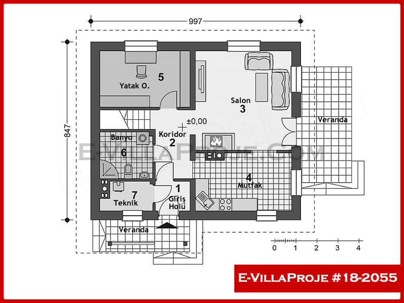 Ev Villa Proje #18 - 2055