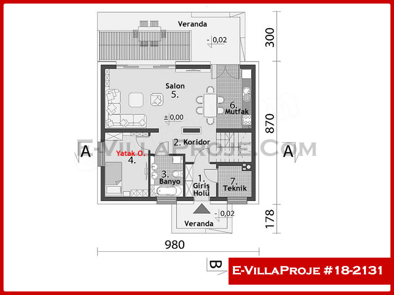 Ev Villa Proje #18 - 2131