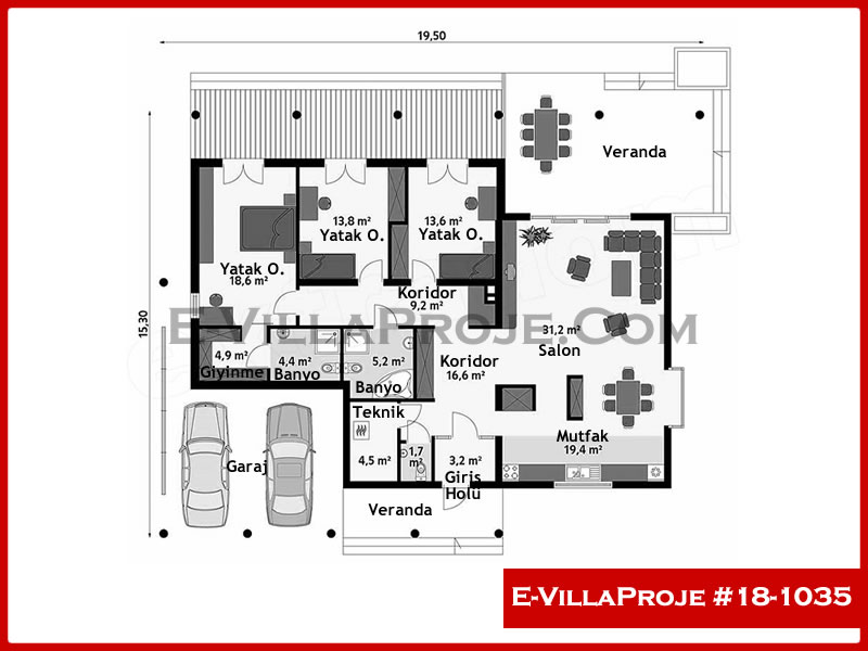 Ev Villa Proje #18 - 1035