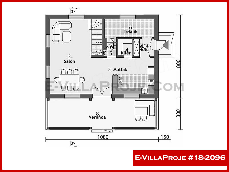 Ev Villa Proje #18 - 2096