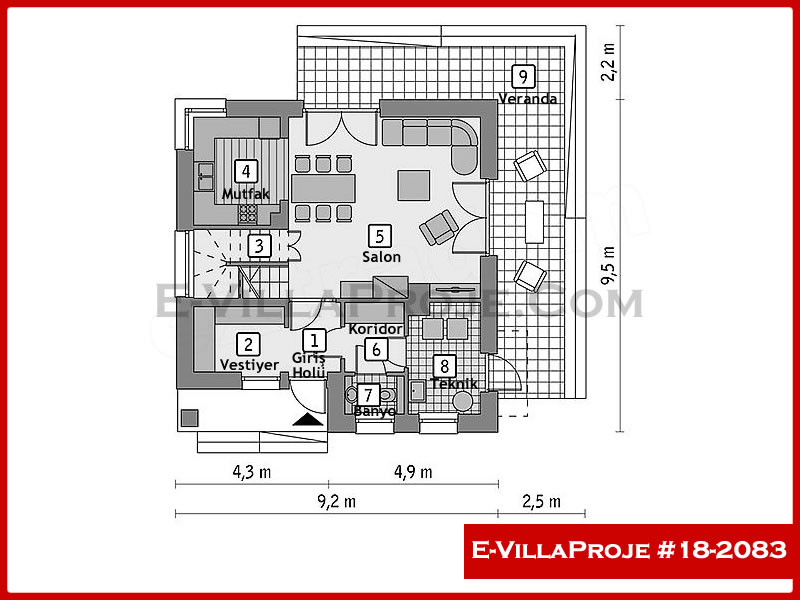 Ev Villa Proje #18 - 2083