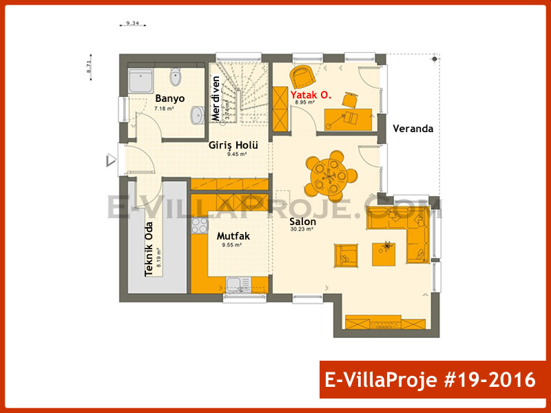 Ev Villa Proje #19 - 2016