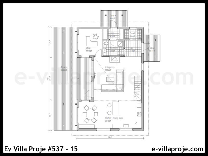 Ev Villa Proje #537 - 15