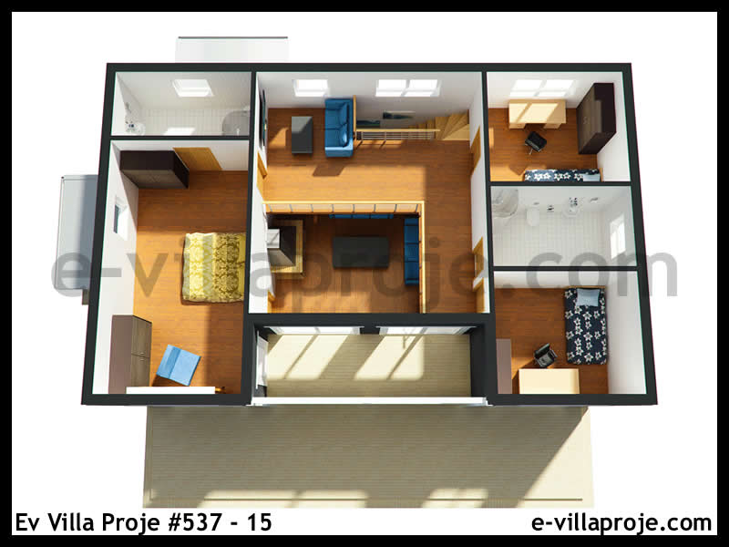 Ev Villa Proje #537 - 15