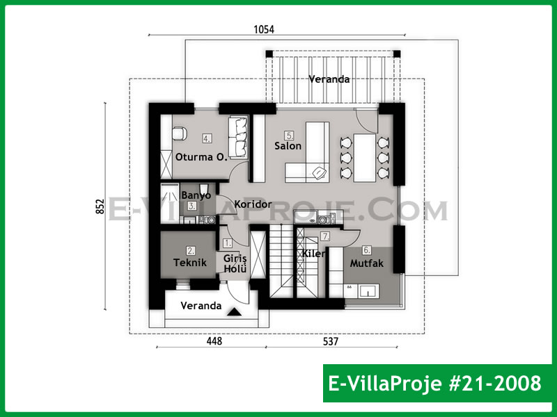 Ev Villa Proje #21 - 2008