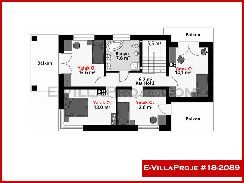 Ev Villa Proje #18 - 2089