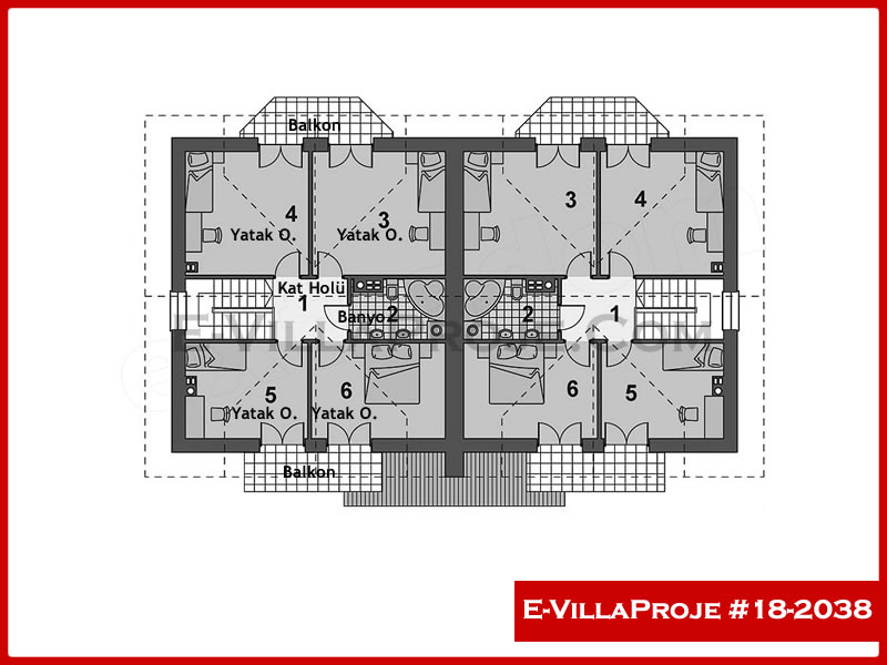 Ev Villa Proje #18 - 2038