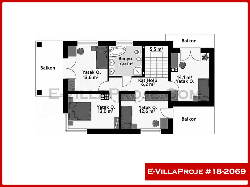 Ev Villa Proje #18 - 2069