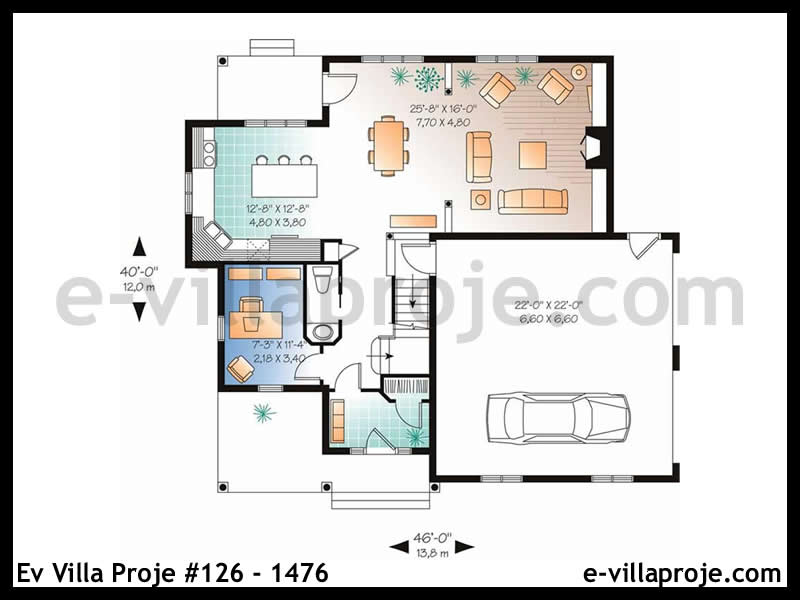 Ev Villa Proje #126 - 1476