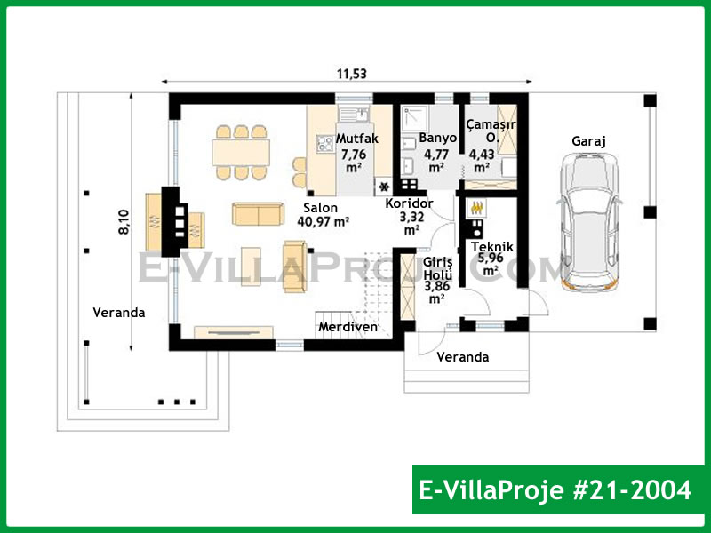 Ev Villa Proje #21 - 2004