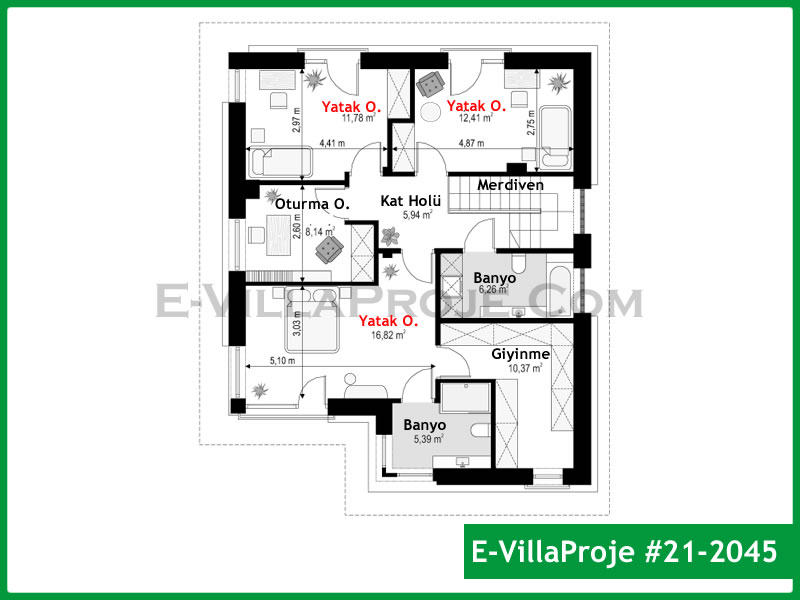 Ev Villa Proje #21 - 2045