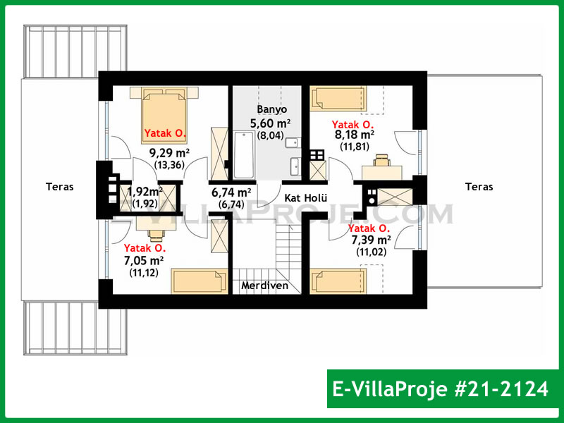 Ev Villa Proje #21 - 2124