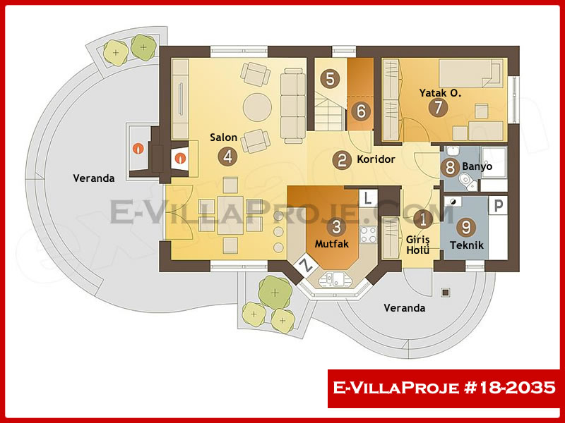 Ev Villa Proje #18 - 2035