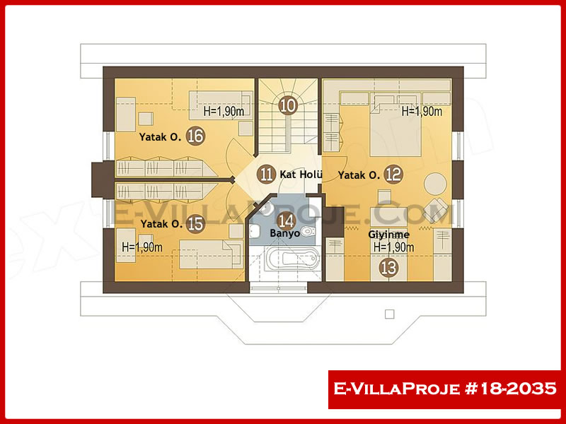 Ev Villa Proje #18 - 2035