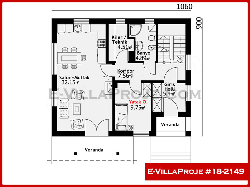 Ev Villa Proje #18 - 2149