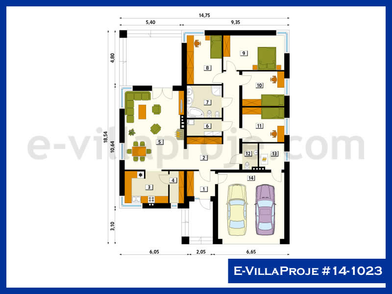 Ev Villa Proje #14 - 1023