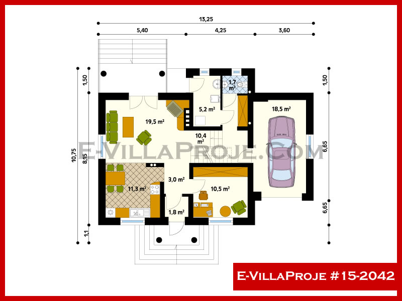 Ev Villa Proje #15 - 2042
