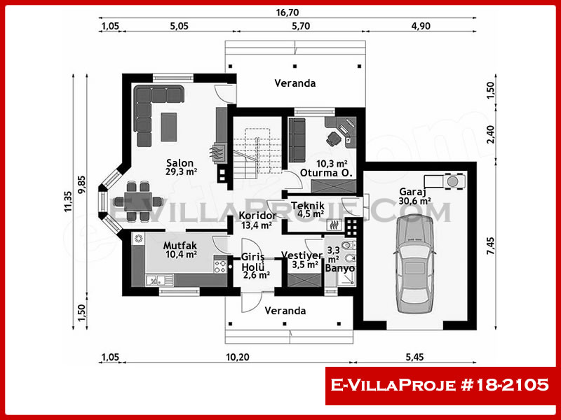Ev Villa Proje #18 - 2105