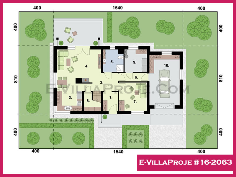 Ev Villa Proje #16 - 2063