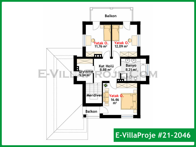 Ev Villa Proje #21 - 2046