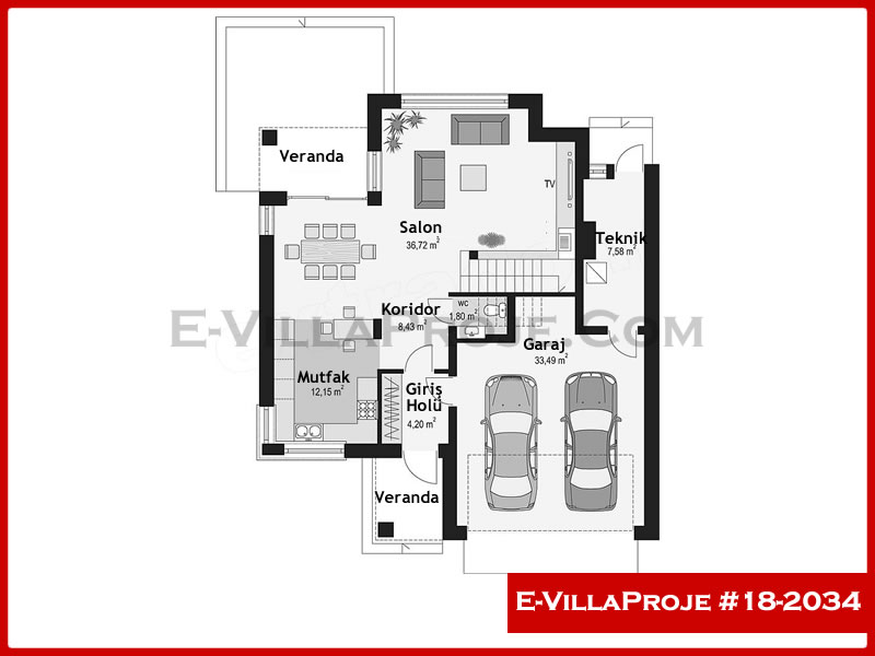 Ev Villa Proje #18 - 2034