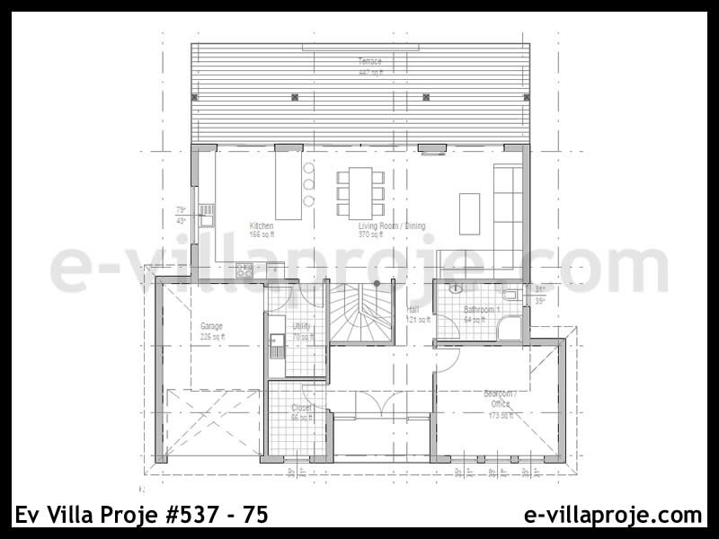 Ev Villa Proje #537 - 75