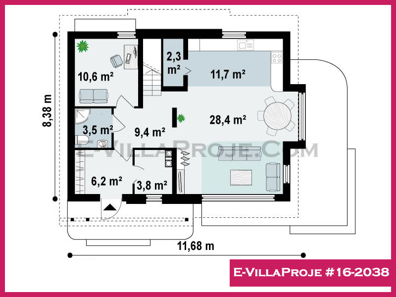 Ev Villa Proje #16 - 2038