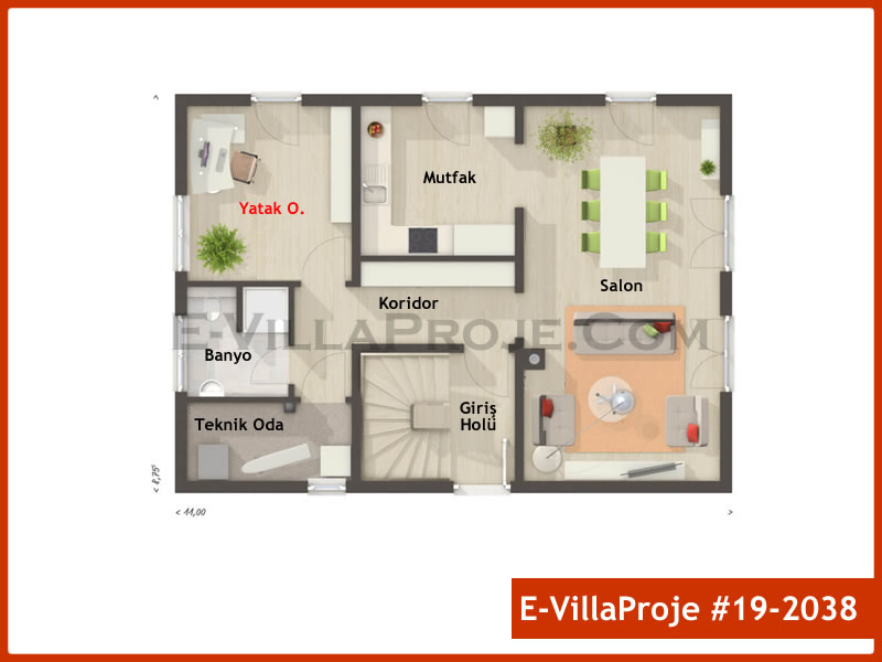 Ev Villa Proje #19 - 2038