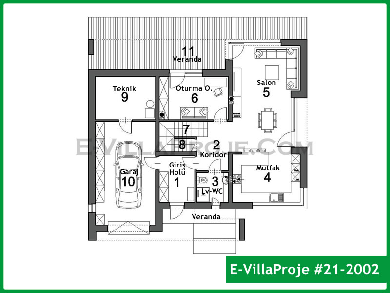 Ev Villa Proje #21 - 2002