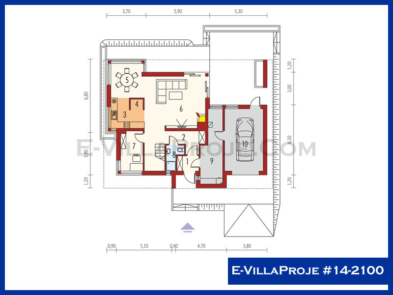 Ev Villa Proje #14 - 2100