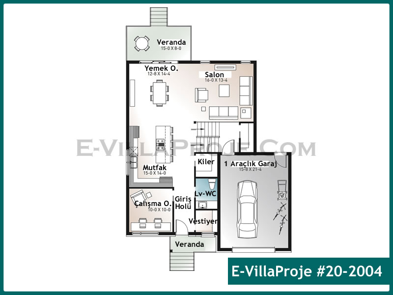 Ev Villa Proje #20 - 2004