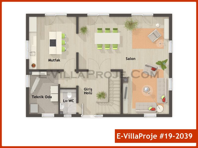 Ev Villa Proje #19 - 2039