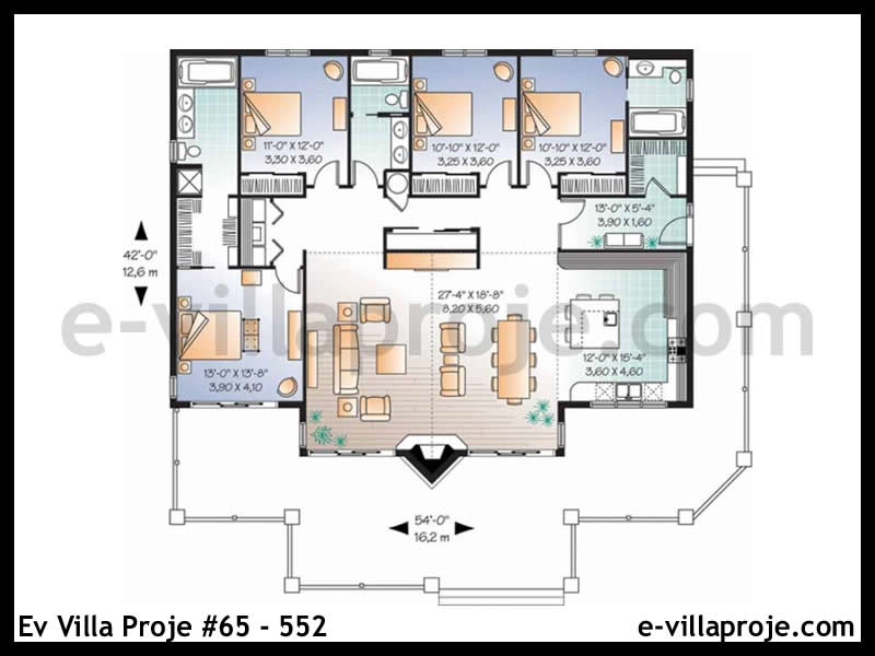 Ev Villa Proje #65 - 552