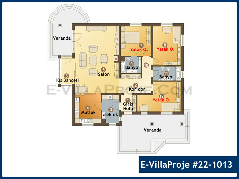 Ev Villa Proje #22 - 1013