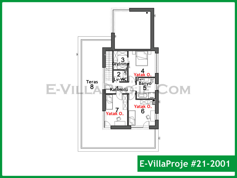 Ev Villa Proje #21 - 2001