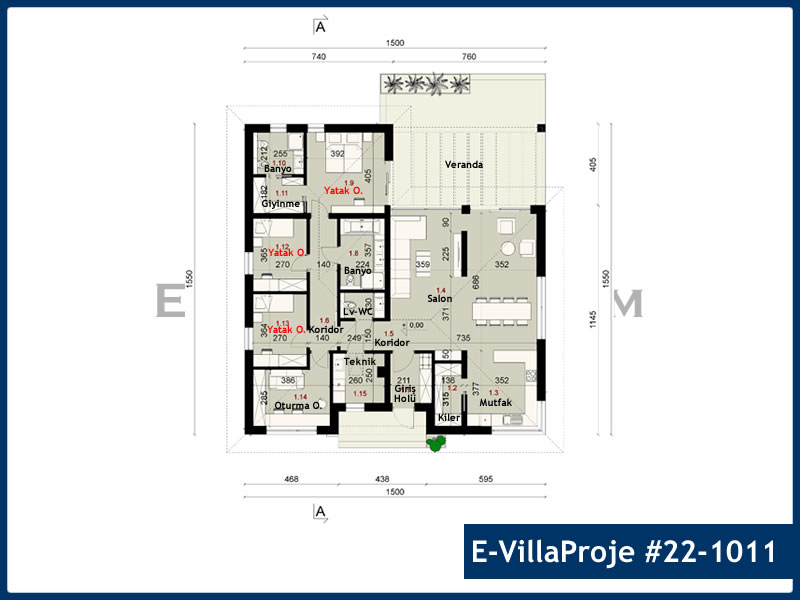 Ev Villa Proje #22 - 1011