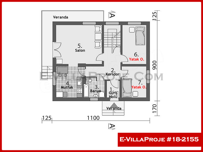 Ev Villa Proje #18 - 2155