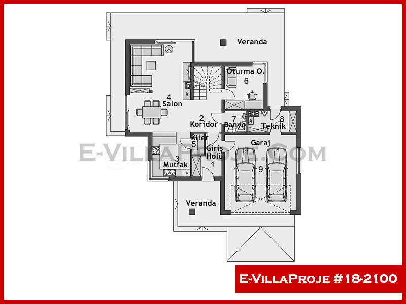 Ev Villa Proje #18 - 2100