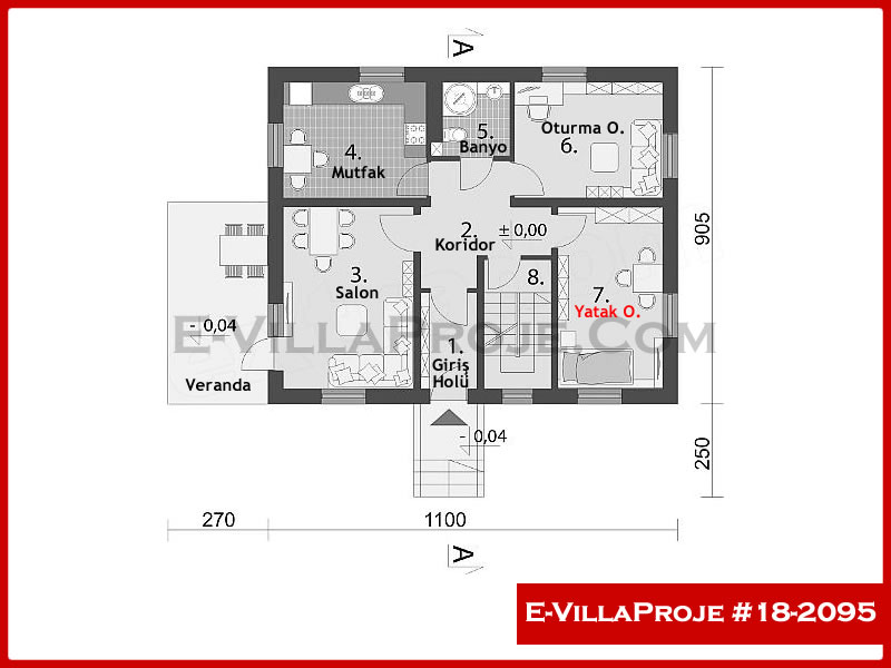 Ev Villa Proje #18 - 2095