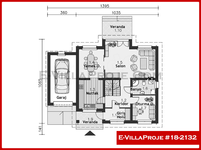 Ev Villa Proje #18 - 2132