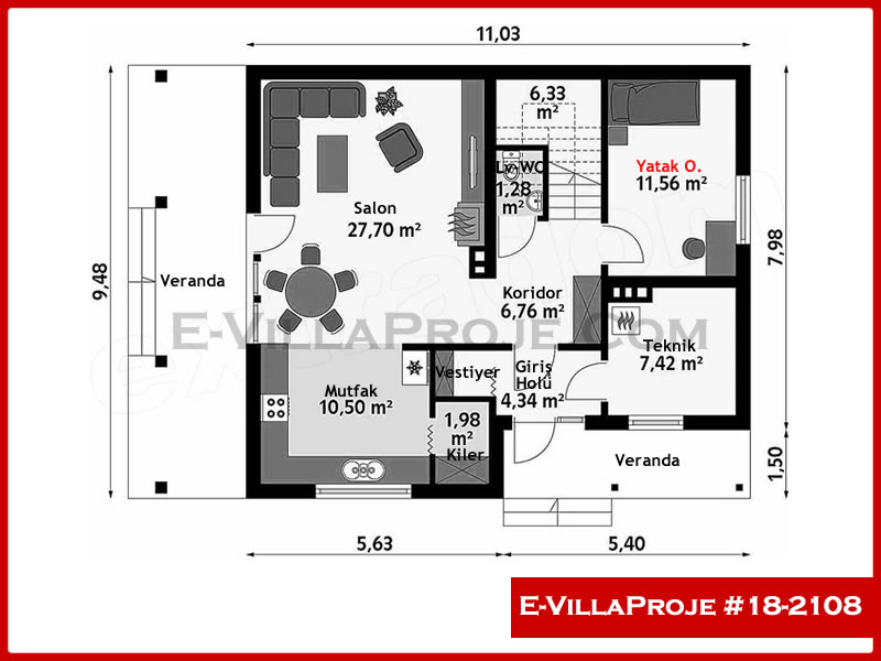 Ev Villa Proje #18 - 2108